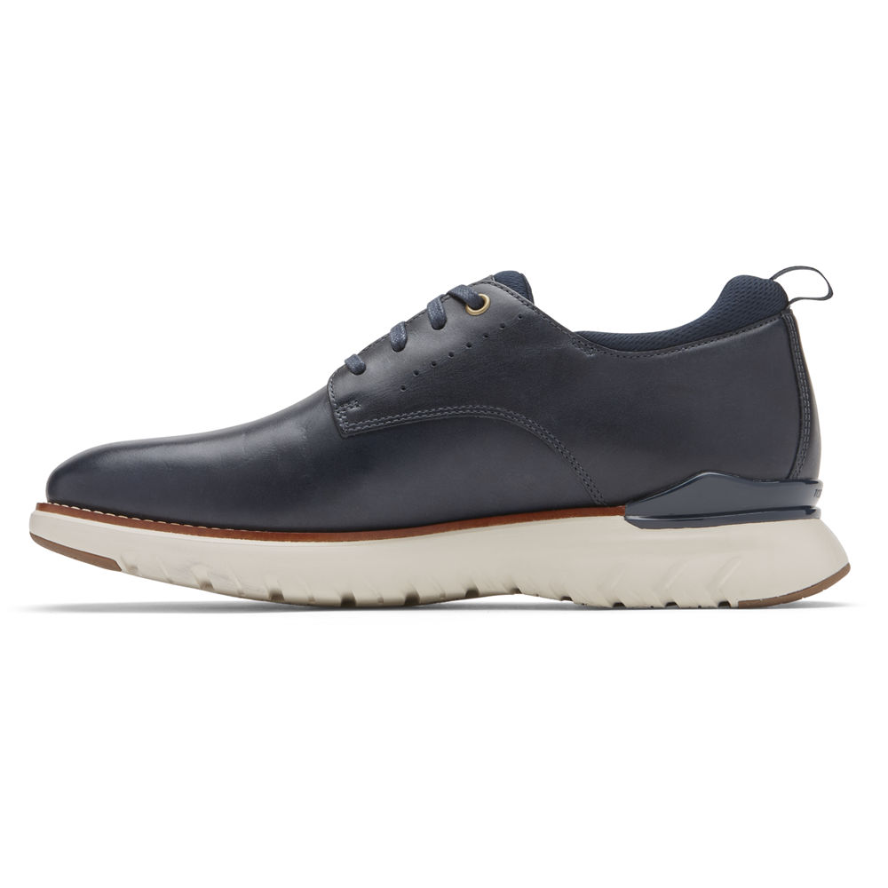 Rockport Oxfords Herre Blå - Total Motion Sport Plain Toe - NFAB62137